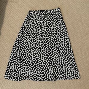 Premise Polka Dot Midi Skirt
